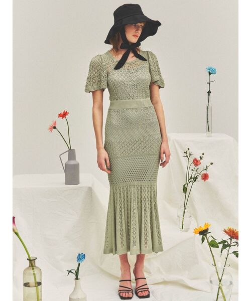 RESEXXY（リゼクシー）の「ストリングデザインバケットハット（ハット・レディース・ブラック/アイボリー・FREE）」の13枚目の写真