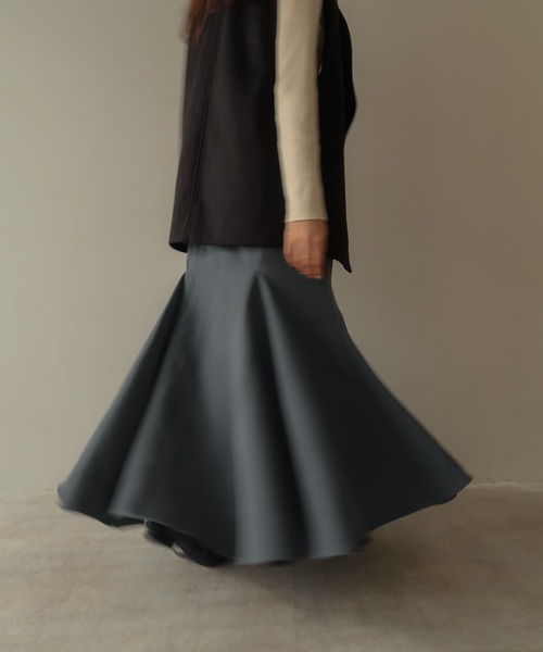 mideal（マイディール）の「assort flare mermaid skirt / アソート