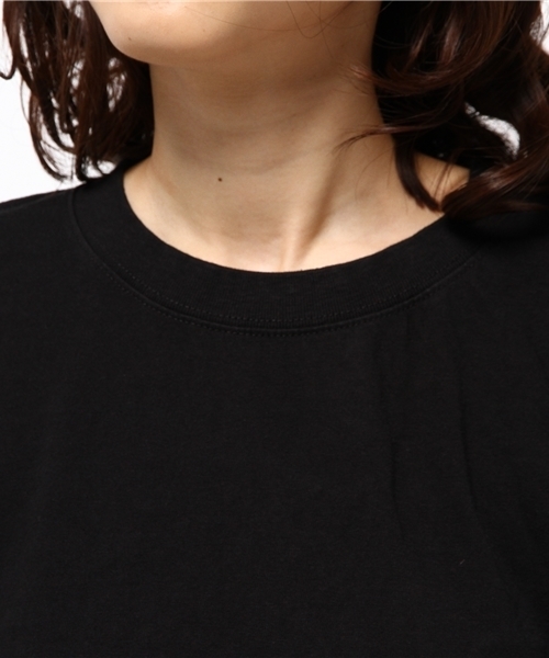 CIAOPANIC（チャオパニック）の「【Ciaopanic】　remakeバルーンT（Tシャツ/カットソー・レディース・オフホワイト/ブラック/グレー・FREE）」の7枚目の写真