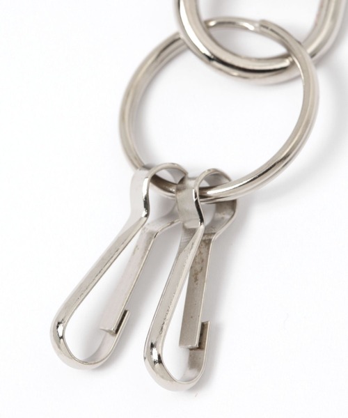 GLOBAL WORK（グローバルワーク）の「UNISEX/8の字カラビナL/121449（キーホルダー・メンズ・シルバー・FREE）」の5枚目の写真