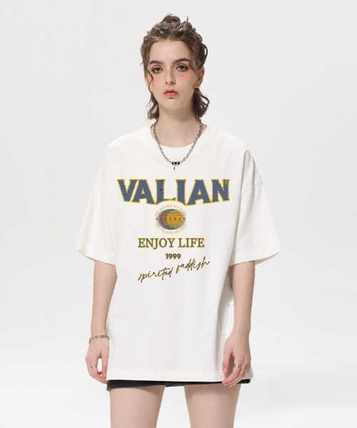 Ressaca(レサーカ)の「オーバーサイズ ロゴプリントクルーネックTシャツ(Tシャツ/カットソー・メンズ・ブラック/ホワイト系/ホワイト/ブラック系・XL/L/M/S)」の3枚目の写真