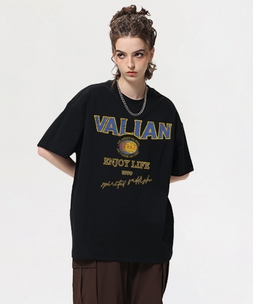 Ressaca(レサーカ)の「オーバーサイズ ロゴプリントクルーネックTシャツ(Tシャツ/カットソー・メンズ・ブラック/ホワイト系/ホワイト/ブラック系・XL/L/M/S)」の2枚目の写真