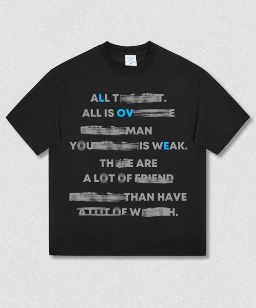 Ressaca(レサーカ)の「オーバーサイズ ロゴプリントクルーネックTシャツ(Tシャツ/カットソー・メンズ・ブラック/ホワイト系/ホワイト/ブラック系・XL/L/M/S)」の8枚目の写真