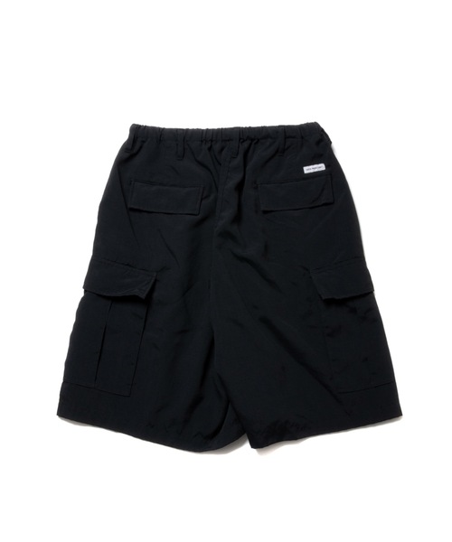COOTIE PRODUCTIONS(クーティープロダクションズ)の「Polyester Canvas Error Fit Cargo Easy Shorts(カーゴパンツ・メンズ・ベージュ系その他/ブラック・LARGE/MEDIUM/SMALL)」の3枚目の写真