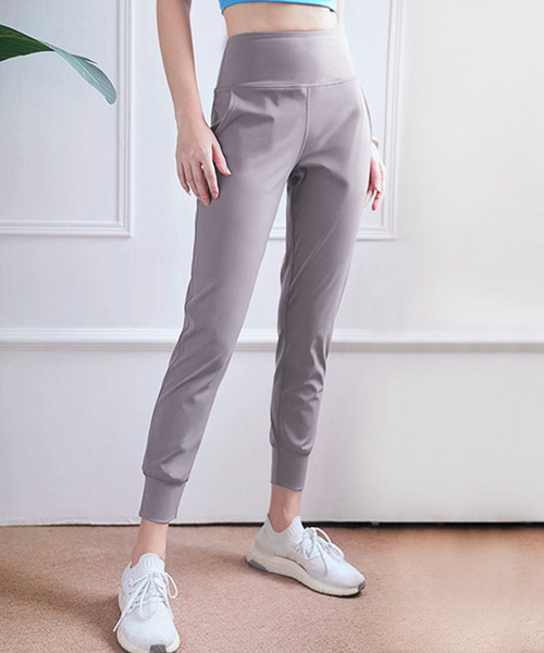 セール】レディース ハイウエストトレーニングジョガーパンツ