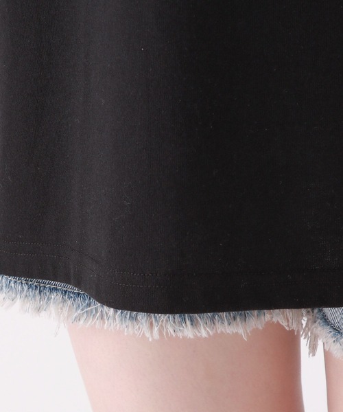 repipi armario（レピピ アルマリオ）の「フォトロゴTワンピース（ワンピース・キッズ・ホワイト/グレー/ブラック・MEDIUM/LARGE/SMALL）」の13枚目の写真