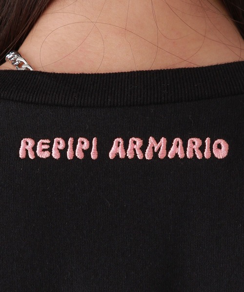 repipi armario（レピピ アルマリオ）の「フォトロゴTワンピース（ワンピース・キッズ・ホワイト/グレー/ブラック・MEDIUM/LARGE/SMALL）」の15枚目の写真