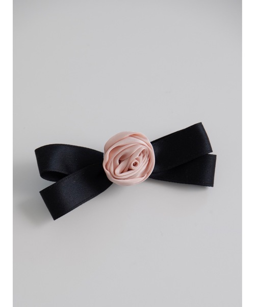 JUMELLE（ジュメロ）の「rose ribbon clip（ヘアピン・レディース・ブラック・FREE）」の17枚目の写真