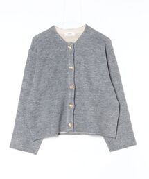 BEAMS HEART（ビームスハート）の「ダブルフェイス クルーニット カーディガン（カーディガン/ボレロ）」