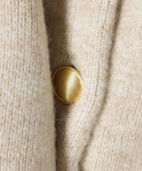 BEAMS HEART(ビームスハート)の「ダブルフェイス クルーニット カーディガン(カーディガン/ボレロ・レディース・グレー/ホワイト系その他5/ネイビー/オフホワイト/インディゴブルー/ホワイト系その他4/グレー系その他/ブルー系その他4・FREE)」の21枚目の写真