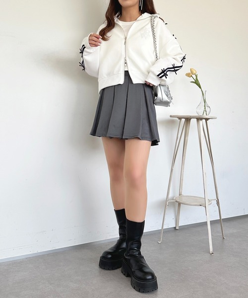apres jour（アプレジュール）の「リボントラックジャケット【ZOZOTOWN限定】（その他トップス・レディース・オフホワイト/ネイビー・フリー/X-LARGE）」の20枚目の写真
