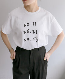 ear PAPILLONNER | 《綿100%》ラッキーナンバーTシャツ【SUM1 STYLE】(Tシャツ/カットソー)