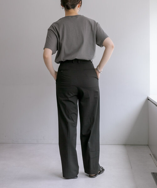 ear PAPILLONNER（イアパピヨネ）の「《綿100%》ラッキーナンバーTシャツ【SUM1 STYLE】（Tシャツ/カットソー・レディース・ホワイト/グレー・FREE）」の11枚目の写真