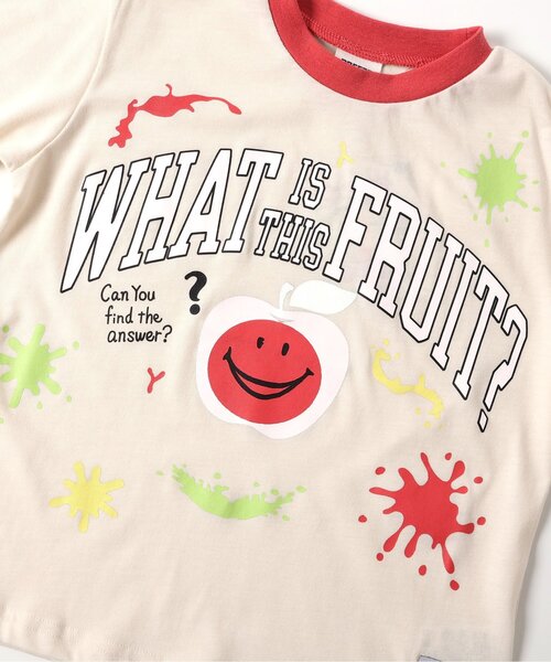 BREEZE（ブリーズ）の「【濡れたら色が浮き出る】フルーツカラーFOスマイルTシャツ（Tシャツ/カットソー・キッズ・グリーン/レッド/パープル・80/90/100/110/120/130/140）」の11枚目の写真