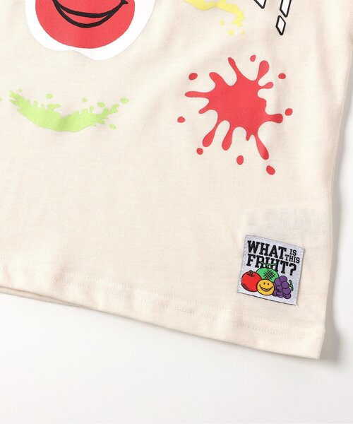 BREEZE（ブリーズ）の「【濡れたら色が浮き出る】フルーツカラーFOスマイルTシャツ（Tシャツ/カットソー・キッズ・グリーン/レッド/パープル・80/90/100/110/120/130/140）」の13枚目の写真