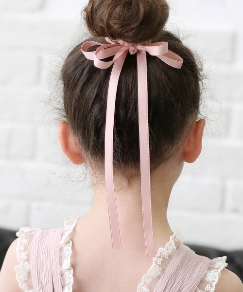 バレンタイン リボン 長め シュシュ（シュシュ）｜Rora（ローラ）の