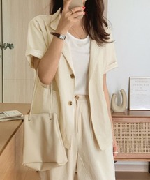 Doux Belle（ドゥーベル）の「ハーフスリーブサマージャケット（その他アウター）」