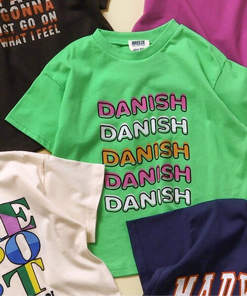 BREEZE（ブリーズ）の「【ユニセックス・12色】ヴィンテージバリエーションTシャツ_一部WEB限定サイズ（Tシャツ/カットソー・キッズ・アイボリー/ブラック/ブルー/グレー/グリーン/ライム/ベージュ/パープル/ネイビー/ミント/オレンジ/マスタード・120/130/90/110/80/100/160/150/140）」の6枚目の写真