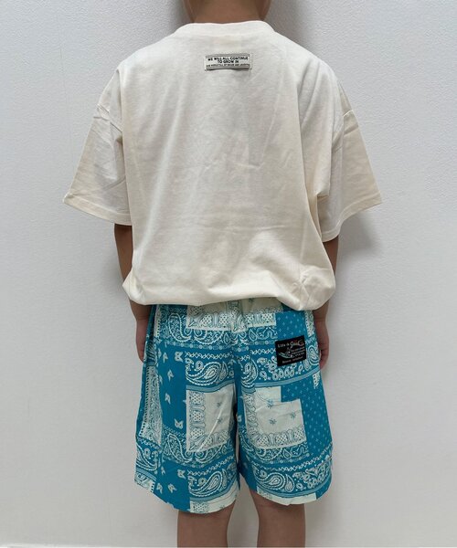 BREEZE（ブリーズ）の「【ユニセックス・12色】ヴィンテージバリエーションTシャツ_一部WEB限定サイズ（Tシャツ/カットソー・キッズ・アイボリー/ブラック/ブルー/グレー/グリーン/ライム/ベージュ/パープル/ネイビー/ミント/オレンジ/マスタード・120/130/90/110/80/100/160/150/140）」の17枚目の写真