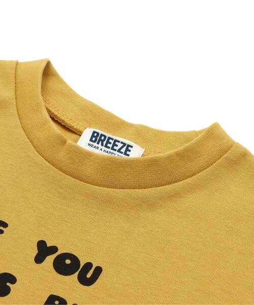 BREEZE（ブリーズ）の「【ユニセックス・12色】ヴィンテージバリエーションTシャツ_一部WEB限定サイズ（Tシャツ/カットソー・キッズ・アイボリー/ブラック/ブルー/グレー/グリーン/ライム/ベージュ/パープル/ネイビー/ミント/オレンジ/マスタード・120/130/90/110/80/100/160/150/140）」の14枚目の写真