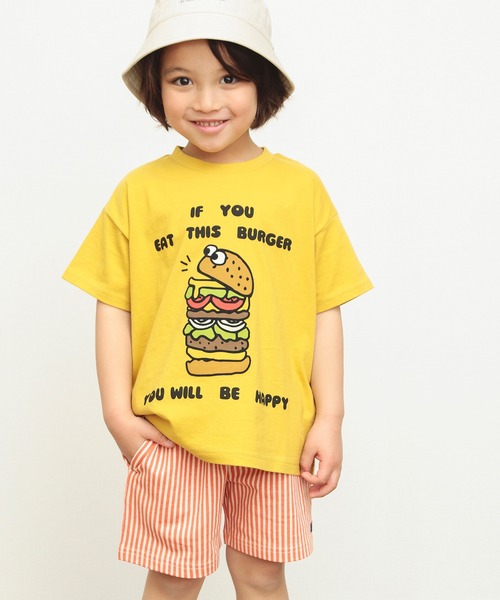 BREEZE（ブリーズ）の「【ユニセックス・12色】ヴィンテージバリエーションTシャツ_一部WEB限定サイズ（Tシャツ/カットソー・キッズ・アイボリー/ブラック/ブルー/グレー/グリーン/ライム/ベージュ/パープル/ネイビー/ミント/オレンジ/マスタード・120/130/90/110/80/100/160/150/140）」の11枚目の写真