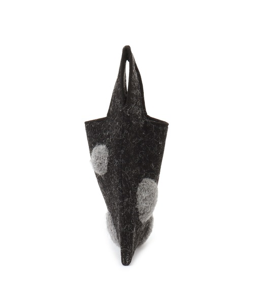 そらてん　アダムエロペ サステナブル　ループジャカードドットニッ WEB限定・サステナブル】ループジャカードドットミニBAG