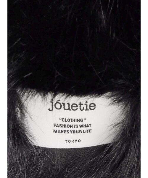 jouetie(ジュエティ)の「ファーハンドBAG(ハンドバッグ・レディース・ブラック/オフホワイト/ブルー・FREE)」の8枚目の写真