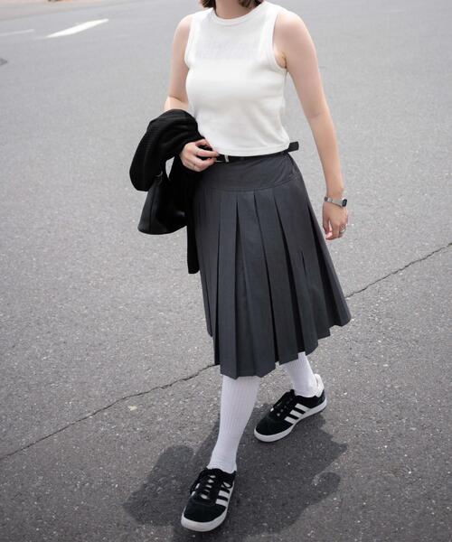 WEGO（ウィゴー）の「WEGO/ラインストーンタンク（タンクトップ・レディース・ブラック/ホワイト・FREE）」の7枚目の写真