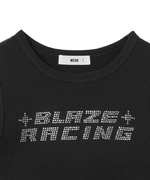 WEGO（ウィゴー）の「WEGO/ラインストーンタンク（タンクトップ・レディース・ブラック/ホワイト・FREE）」の15枚目の写真