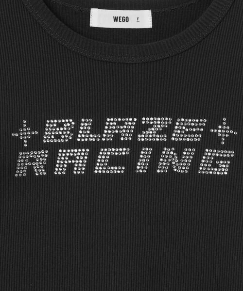 WEGO（ウィゴー）の「WEGO/ラインストーンタンク（タンクトップ・レディース・ブラック/ホワイト・FREE）」の16枚目の写真