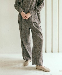 R4244 CRWペイズリーラインパンツ