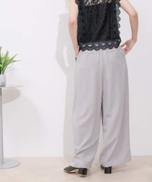 Jayro(ジャイロ)の「タンブラーオックスパンツ(その他パンツ・レディース・ベージュ/チャコールグレー/ライトグレー・M)」の22枚目の写真