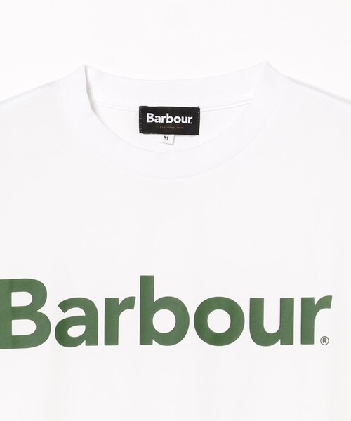 Barbour(バブアー)の「Barbour / ビッグ ロゴ Tシャツ(Tシャツ/カットソー・メンズ・ブラック/ホワイト・SMALL/MEDIUM/LARGE)」の9枚目の写真