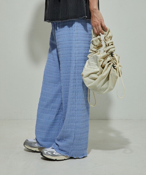 【新品】&エルシー　レースギャザーパンツ 新品】&エルシーレースギャザーパンツ