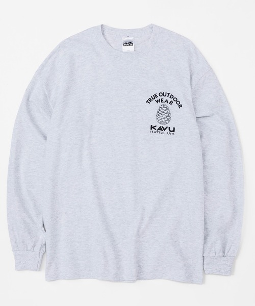 KAVU/カブー Pinecone LS Tee/パインコーンティー（Tシャツ/カットソー）｜KAVU（カブー） 5,544円