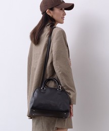 TOPKAPI（トプカピ）の「【TREASURE TOPKAPI】スムースレザー ロゴ ボストン バッグ（ボストンバッグ）」