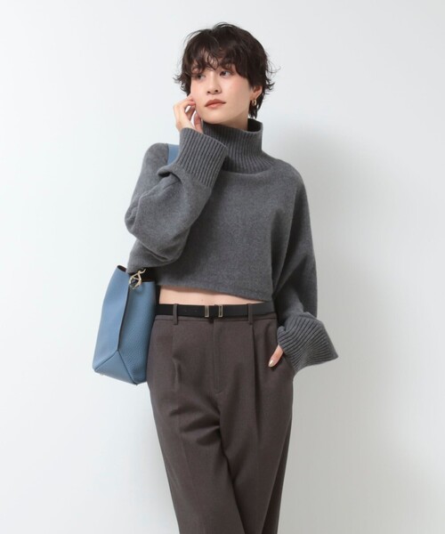 NOLLEY’S（ノーリーズ）の「アシメワンハンドルバッグ（ショルダーバッグ・レディース・ブラウン/ブラック/サックスブルー・FREE）」の8枚目の写真