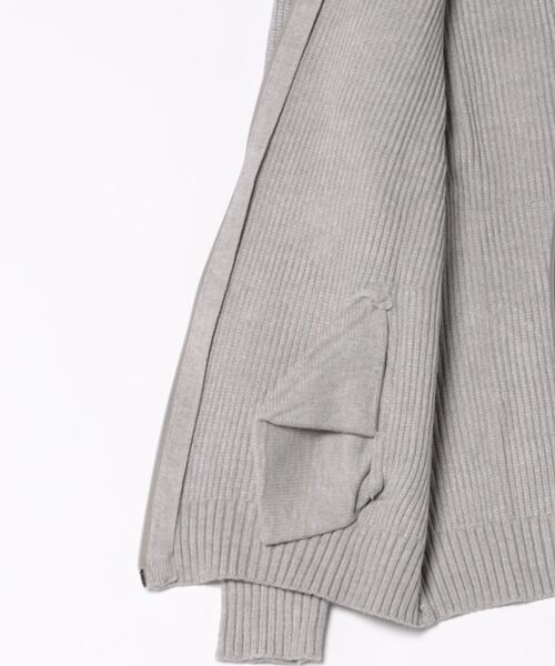 aimoha(アイモハ)の「aimoha men Cozy Elegance Zip Cardigan(カーディガン/ボレロ・メンズ・ベージュ/グレー/ブラック・MEDIUM/XX-LARGE/LARGE/X-LARGE/XXX-LARGE)」の5枚目の写真