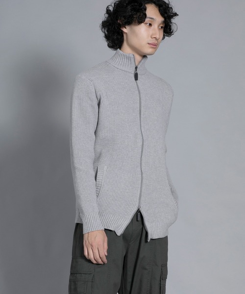 aimoha(アイモハ)の「aimoha men Cozy Elegance Zip Cardigan(カーディガン/ボレロ・メンズ・ベージュ/グレー/ブラック・MEDIUM/XX-LARGE/LARGE/X-LARGE/XXX-LARGE)」の11枚目の写真