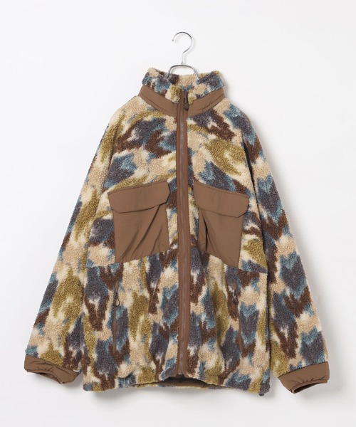 セール】リバーシブル中綿ボアフードブルゾン（ブルゾン）｜BAYFLOW
