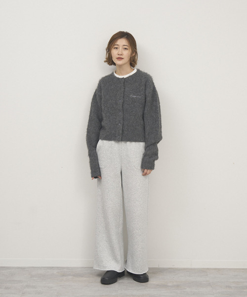 OUTDOOR PRODUCTS（アウトドアプロダクツ）の「裏起毛フレアスウェットパンツ（スウェットパンツ・レディース・チャコールグレー/グレー・38/36）」の9枚目の写真