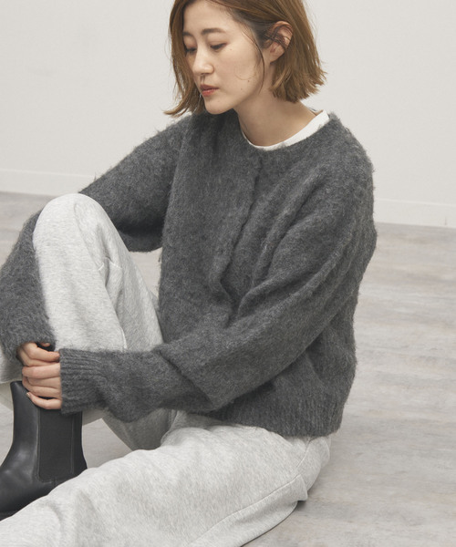 OUTDOOR PRODUCTS（アウトドアプロダクツ）の「裏起毛フレアスウェットパンツ（スウェットパンツ・レディース・チャコールグレー/グレー・38/36）」の11枚目の写真