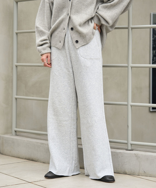 OUTDOOR PRODUCTS（アウトドアプロダクツ）の「裏起毛フレアスウェットパンツ（スウェットパンツ・レディース・チャコールグレー/グレー・38/36）」の19枚目の写真