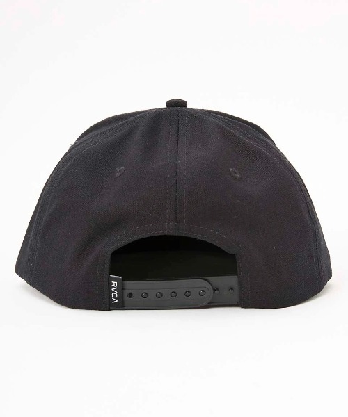 RVCA(ルーカ)の「RVCA メンズ WORDMARK SNAPBACK キャップ 【2024年秋冬モデル】/ルーカワッペンスナップバックキャップ(キャップ・メンズ・ブラック・FREE)」の7枚目の写真
