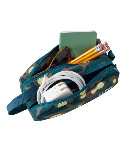 L.L.Bean(エルエルビーン)の「ドゥイットオール・ポーチ、プリント(ポーチ・レディース・ピンク系/カモフラージュ・ONE SIZE)」の4枚目の写真