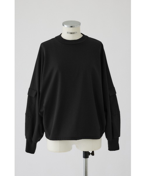 RIM.ARK（リムアーク）の「Middle neck cotton L/T（Tシャツ