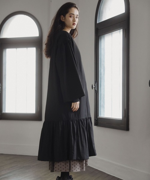 【セール】■ESCAR パディングロングコート（その他アウター）｜ESCAR（エスカー）