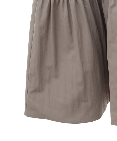 ESCAR（エスカー）の「■ESCAR　パディングロングコート（その他アウター・レディース・ブラック/グレイッシュベージュ・FREE）」の18枚目の写真