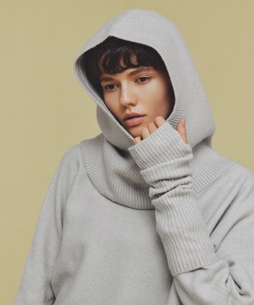 セール】ふわふわニット バラクラバ（マフラー）｜UNFILO