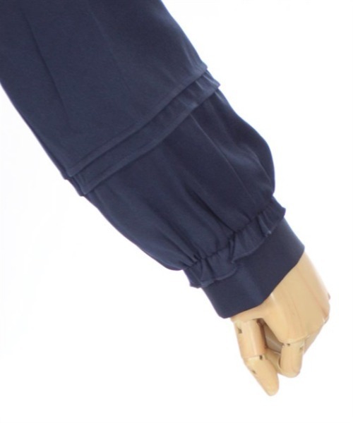 axes femme（アクシーズファム）の「リボン付きプリーツミニワンピース（ワンピース・レディース・グレー/ネイビー/ホワイト・FREE）」の4枚目の写真